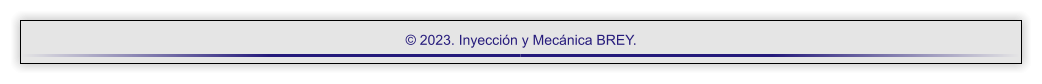  2023. Inyeccin y Mecnica BREY.